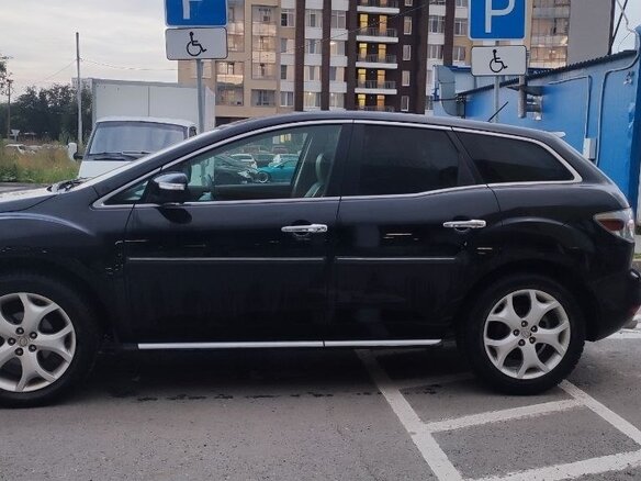 2010 Mazda CX-7 I Рестайлинг, чёрный, 800000 рублей - вид 13