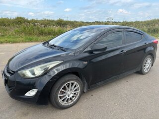 2012 Hyundai Elantra V (MD), чёрный, 800000 рублей, вид 2