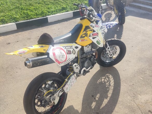 2001 Suzuki DR-Z 400, жёлтый, 350000 рублей - вид 6