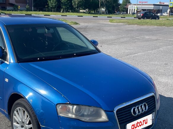 2006 Audi A4 III (B7), синий, 450000 рублей - вид 4