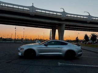 2017 Ford Mustang VI Рестайлинг, серый, 2200000 рублей, вид 2