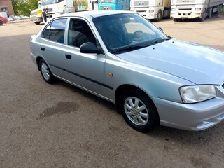 2006 Hyundai Accent ТагАЗ II, серебристый, 300000 рублей, вид 3