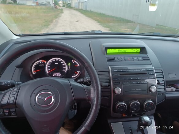 2008 Mazda 5 I (CR) Рестайлинг, красный, 998000 рублей - вид 6