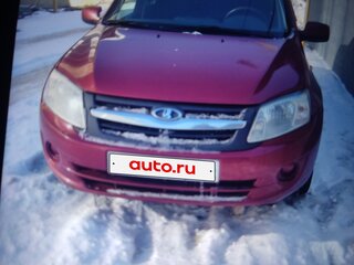 2013 Lada (ВАЗ) Granta I, красный, 585000 рублей, вид 1