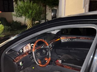 2007 Mercedes-Benz S-Класс 500 V (W221), чёрный, 1050000 рублей, вид 5