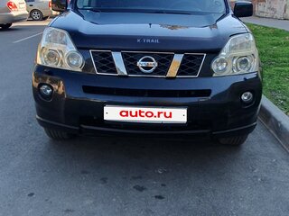 2010 Nissan X-Trail II, чёрный, 1150000 рублей, вид 1