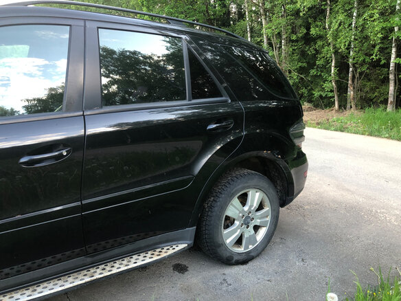 2009 Mercedes-Benz M-Класс 350 II (W164) Рестайлинг, чёрный, 1870000 рублей - вид 13