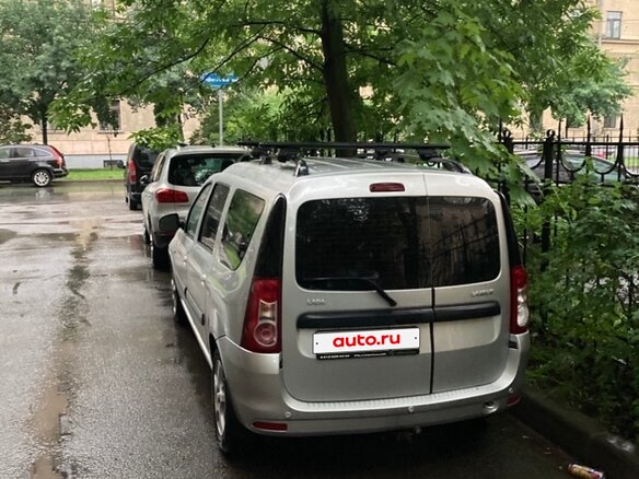 2019 Lada (ВАЗ) Largus I, серебристый, 1250000 рублей - вид 2