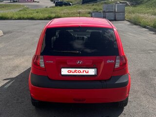2007 Hyundai Getz I Рестайлинг, красный, 500000 рублей, вид 4