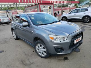 2012 Mitsubishi ASX I Рестайлинг, серебристый, 850000 рублей, вид 3