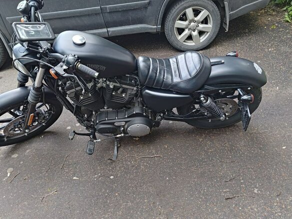2017 Harley-Davidson Sportster 883, чёрный, 940000 рублей