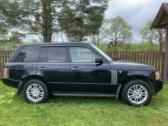 2008 Land Rover Range Rover III Рестайлинг, синий, 1470000 рублей - вид 9