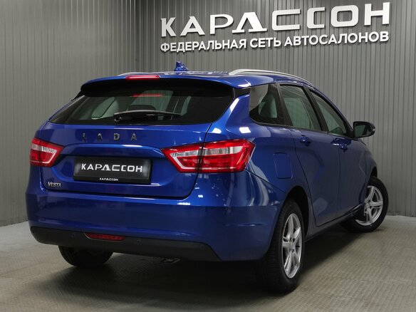 2021 Lada (ВАЗ) Vesta SW I, синий - вид 1