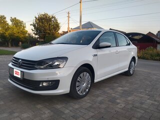 2020 Volkswagen Polo V Рестайлинг, белый, 1290000 рублей, вид 1