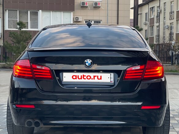 2014 BMW 5 серии 520i VI (F10/F11/F07) Рестайлинг, чёрный, 1800000 рублей - вид 10