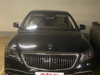 2018 Mercedes-Benz Maybach S-Класс 560 I (X222) Рестайлинг, чёрный, 8500000 рублей, вид 1
