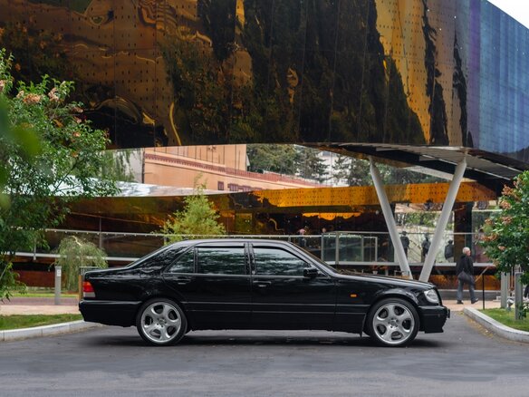 1998 Mercedes-Benz S-Класс 600 Long III (W140) Рестайлинг, чёрный - вид 8