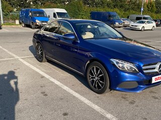 2016 Mercedes-Benz C-Класс 180 IV (W205), синий, 2050000 рублей, вид 4