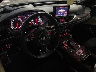2015 Audi A6 IV (C7) Рестайлинг, синий, 3550000 рублей, вид 2