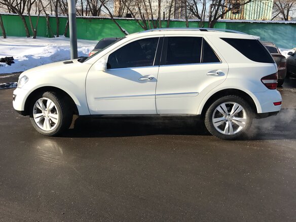 2008 Mercedes-Benz M-Класс 350 II (W164) Рестайлинг, белый - вид 19