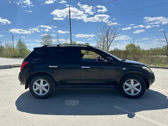 2006 Nissan Murano I (Z50), чёрный - вид 2