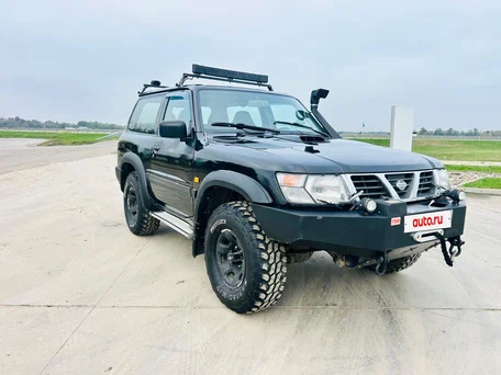 2000 Nissan Patrol V (Y61), чёрный, 1500000 рублей, вид 5