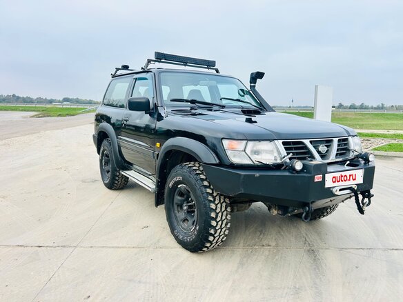 2000 Nissan Patrol V (Y61), чёрный, 1500000 рублей - вид 4
