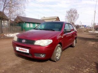 2007 Fiat Albea I Рестайлинг, красный, 330000 рублей, вид 2