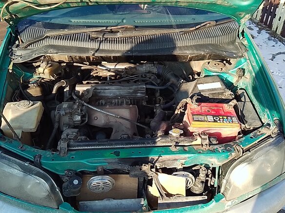 1998 Toyota Ipsum I (M10), зелёный, 620000 рублей - вид 6
