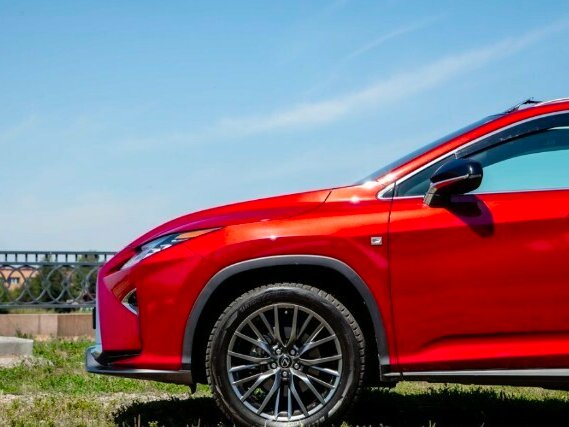 2017 Lexus RX 450h IV, пурпурный, 4490000 рублей - вид 16