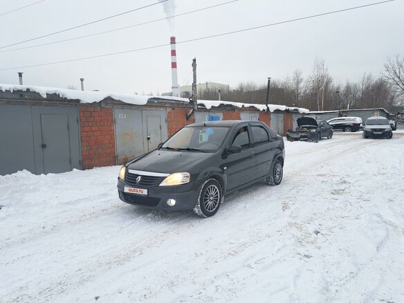 2010 Renault Logan I Рестайлинг, серый