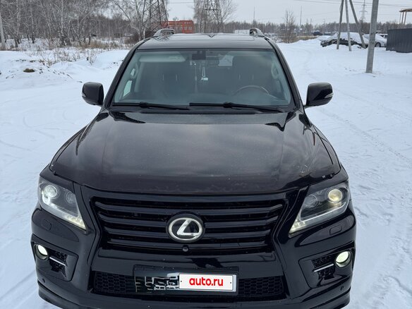 2013 Lexus LX 570 III Рестайлинг, чёрный, 3850000 рублей - вид 2