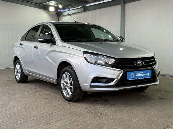 2019 Lada (ВАЗ) Vesta I, серебристый, 759000 рублей - вид 6