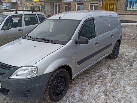 2014 LADA (ВАЗ) Largus, серебристый, 700000 рублей, вид 3
