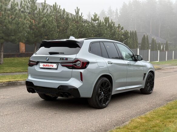 2021 BMW X3 M Competition I (F97) Рестайлинг, серый, 5400000 рублей - вид 7