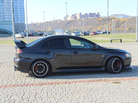 2008 Mitsubishi Lancer Evolution X, чёрный, 2450000 рублей, вид 4