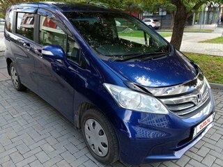 2012 Honda Freed I Рестайлинг, синий, 1450000 рублей, вид 3