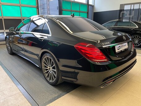 2015 Mercedes-Benz S-Класс 500 VI (W222, C217), чёрный, 4700000 рублей, вид 3