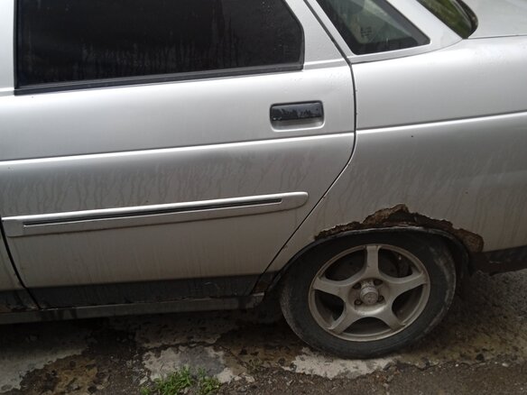 2002 Lada (ВАЗ) 2110, серебристый, 200000 рублей - вид 3