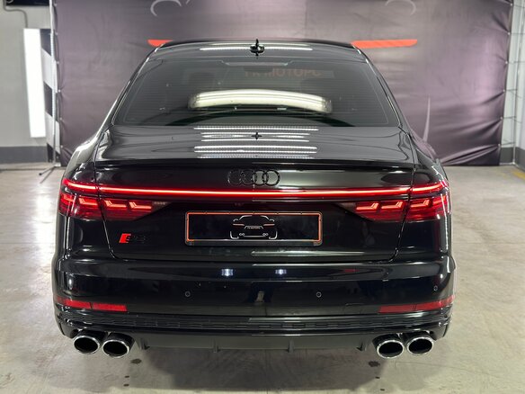 2021 Audi S8 Long IV (D5), чёрный, 11290000 рублей - вид 9