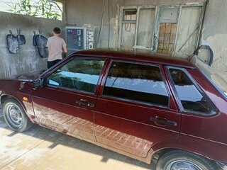1993 Lada (ВАЗ) 21099, красный, 130000 рублей, вид 3