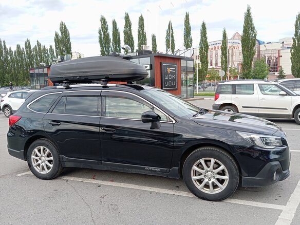 2018 Subaru Outback V, чёрный, 1850000 рублей - вид 3