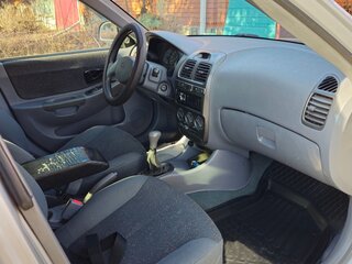 2007 Hyundai Accent ТагАЗ II, серебристый, 315000 рублей, вид 4
