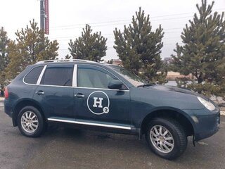 2003 Porsche Cayenne I (955), зелёный, 1000000 рублей, вид 3