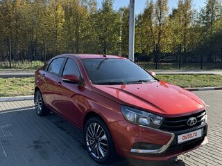 2018 Lada (ВАЗ) Vesta I, красный, 960000 рублей, вид 1