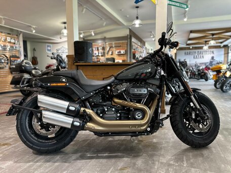 2024 Harley-Davidson Fat Bob, чёрный, 3350000 рублей, вид 1