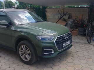 2021 Audi Q5 45 TFSI II (FY) Рестайлинг, зелёный, 4290000 рублей, вид 2