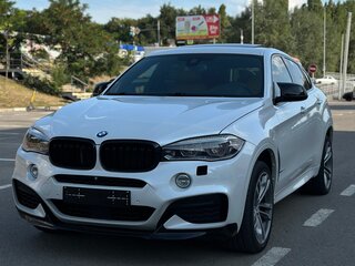 2014 BMW X6 50i II (F16), белый, 4250000 рублей, вид 1