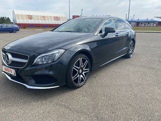 2015 Mercedes-Benz CLS 350 BlueTEC II (C218) Рестайлинг, чёрный, 3141478 рублей, вид 1