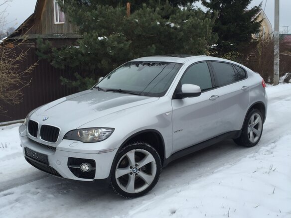 2011 BMW X6 35i 8-speed I (E71), серебристый - вид 9